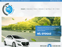 Tablet Screenshot of nilotogaz.com